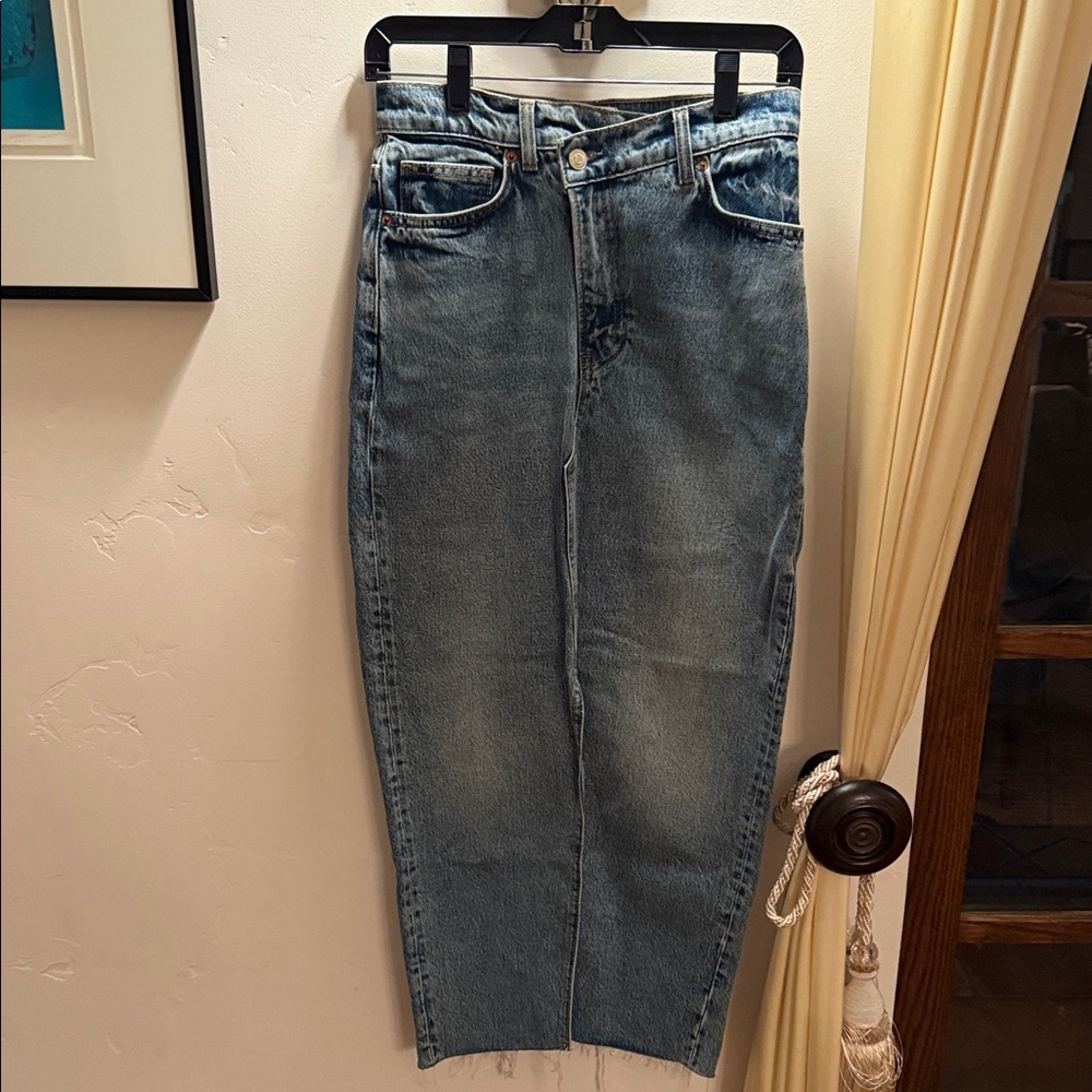 Reformation Vintage Wash Blue Jeans